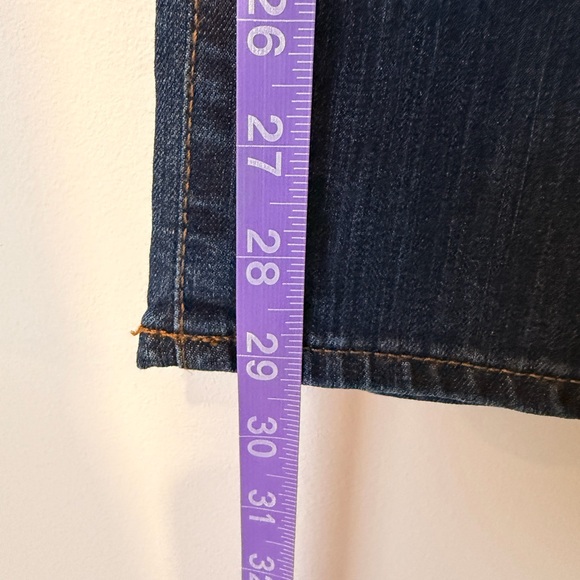 Lauren Ralph Lauren Dark Blue Straight Leg Jeans - Picture 6 of 16